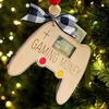 Handmade Wooden Money Holder Christmas Tree Reindeer Money Clip Wallet Ornament with Blessing Placing Money Dispenser for Christmas Tree Home