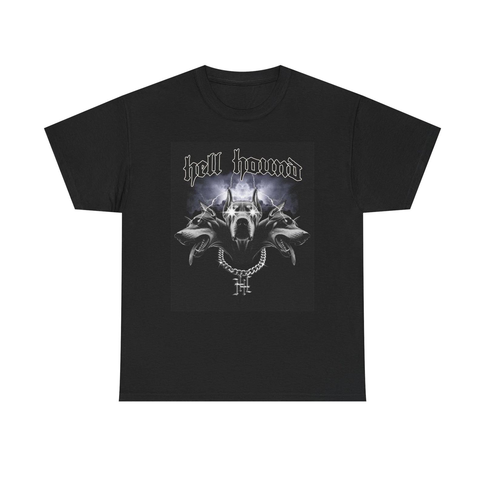 Men s and Women s T-shirts Hellhound Graphic S