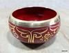 eSplanade 6-inch Singing Bowl, Tibetan Buddhist Prayer Instrument with Striker Stick | Om Bell | Om Bowl | Meditation Bowl | Music Therapy Standard Re