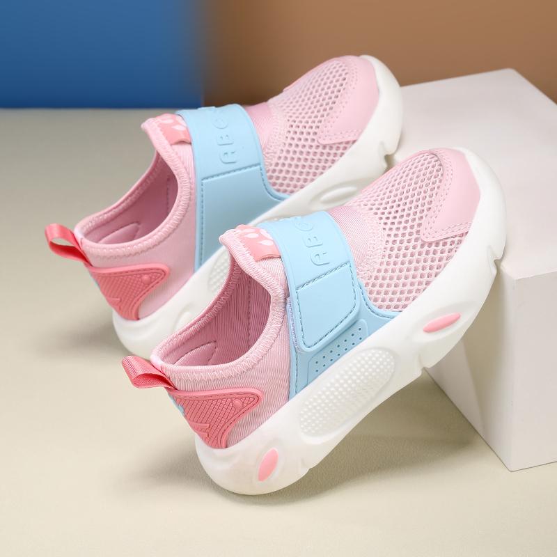 Kids Sneakers Jogging Breathable Running Shoes Fashion Outdoor Footwear Light Shoes Non-slip Boy Children Sport Shoes Trainer
