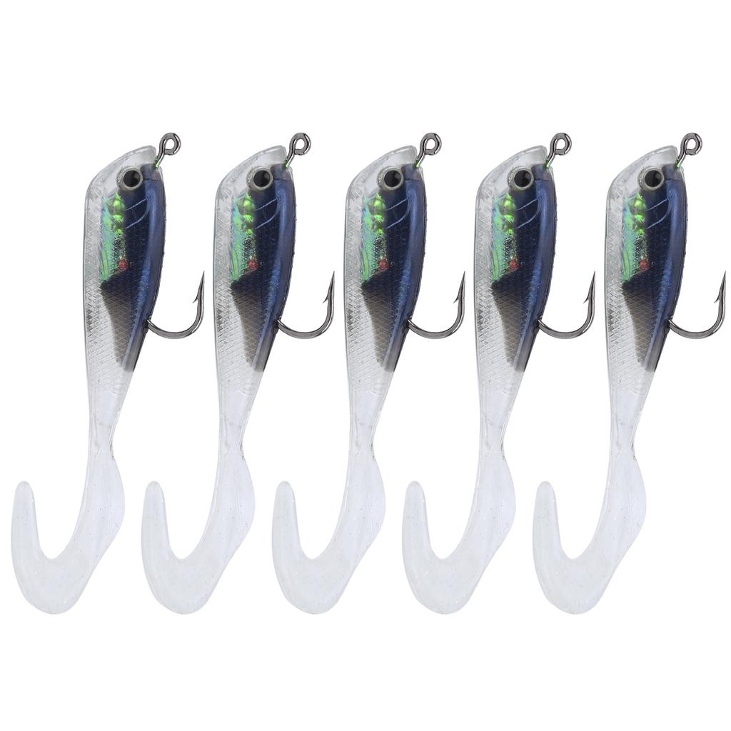 Ice Fishing Artificial Simulation Long Shot Winter Lure Bait Fishing Tackle with Hook3#