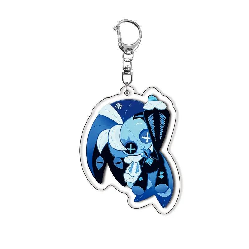 

Игра Cookie Run Kingdom Акриловый брелок Аксессуары для сумки Карамельное яблоко Молоко Тень Чистая ваниль Мистическая мука Брелок Подарок