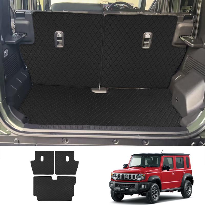 FOR SUZUKI JIMNY NOMADE 2025 2026 Rear Trunk Mat Anti-Dirty Leather Waterproof Cargo Liner Tail Box Pad Internal Accessory