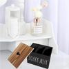 Tampon Holder for Bathroom,Farmhouse Bathroom Organizer,Rustic Wood Bathroom Storage Bin with Lid,Wood Movable Partition Feminine Product Organizer