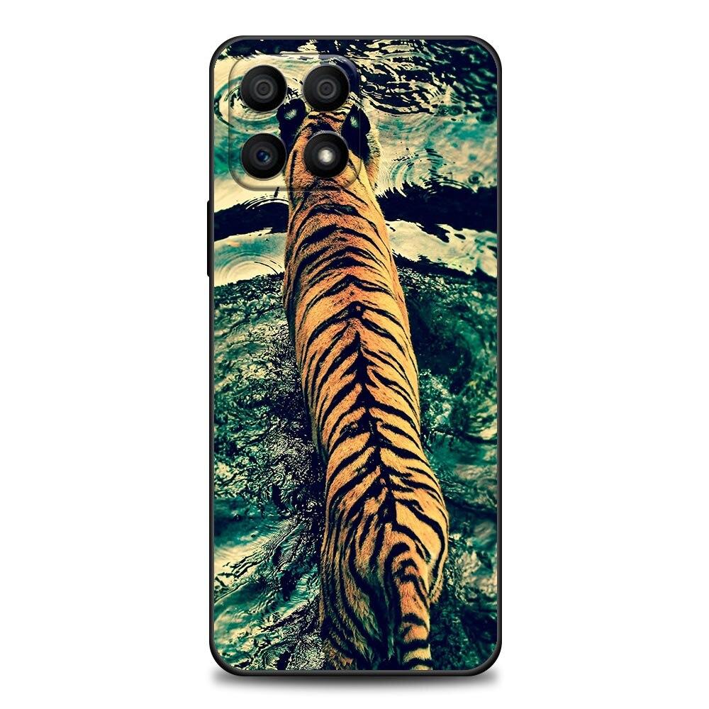 Eagle Cat Lion Tiger Animal Phone Case For Honor 50 30 10 Lite 30i 20 20e 9A 9C 9X Pro 8X Nova 8i 9 Y60 Cover Soft Silicone Case