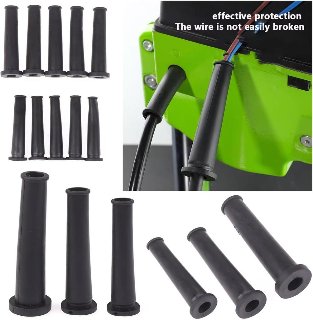 Rubber Strain Relief Cord Boot Protector Cable Sleeve Hose for Power Tool Quality Material for Electric Drill/Wrench/Grinder