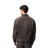 Calvin Klein Giacca di Jeans Americana Retro Uomo Giacche Denim-Grigio 4RB796G