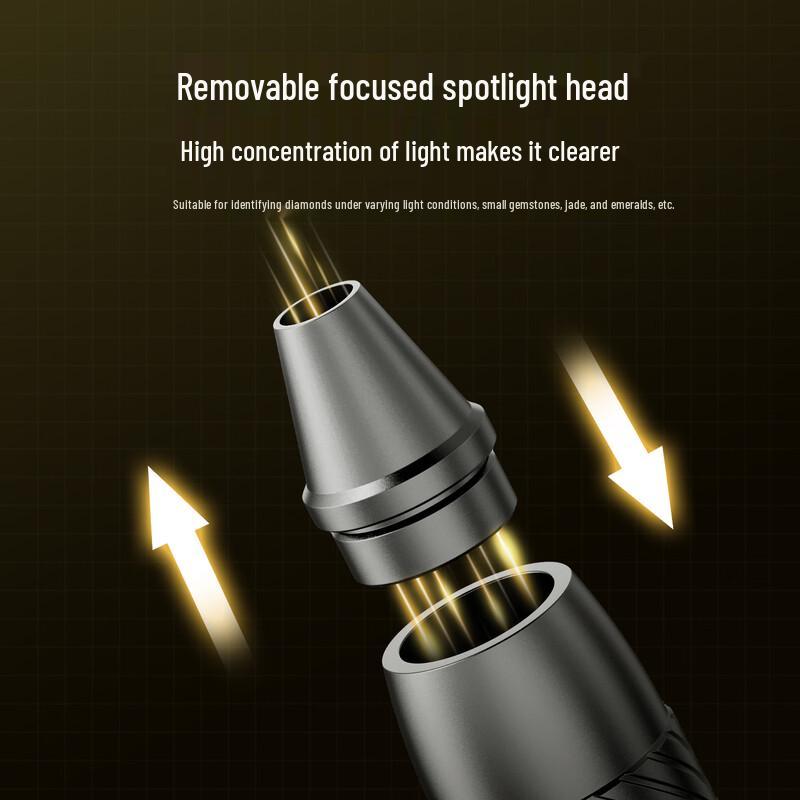 Deli Professional Multi-Spectrum UV Appraisal Flashlight