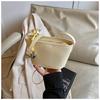 Fashion Bucket Bag Women's 2025 Korean Version Spring and Summer New Simple Casual Shoulder Bag High-end Texture Trendy Oblique Span Women's Bag