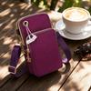 Multiple Zipper Pocket Crossbody Bag, Portable Multi-Compartment Shoulder Sling Bag for Travel, Hiking, and Everyday Use