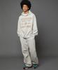 HOODHOOD Pigment Logo Parachute Sweatpants Oat Beige