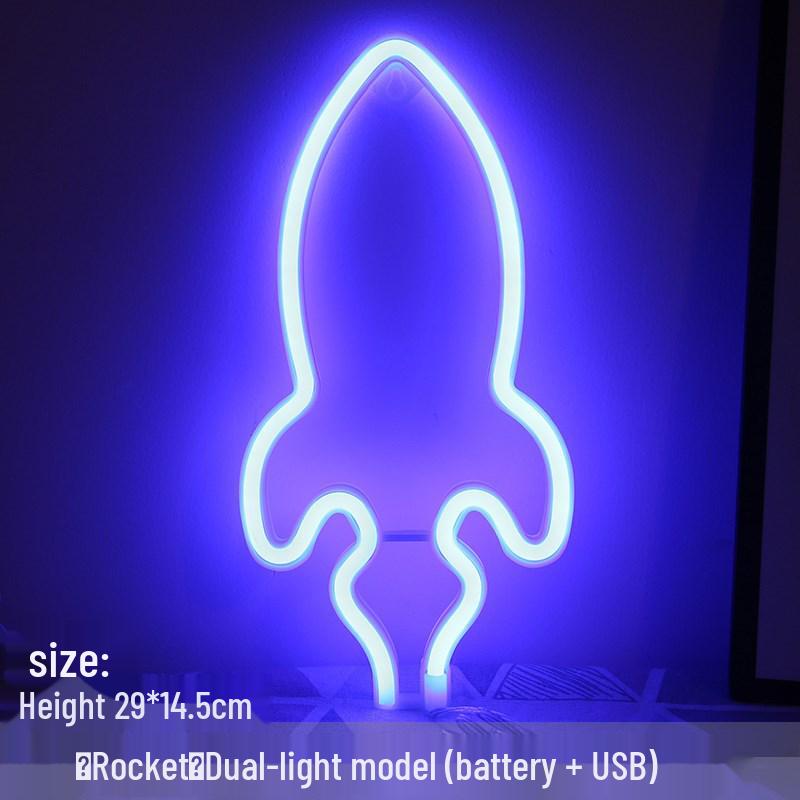 Trendy LED Neon Night Light Sign for Wall Décor