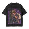 Hot Anime Gachiakuta Rudo Clothing Men Women High Quality Tshirts Washed Cotton Tee Retro Oversized T-shirt Harajuku T Shirt