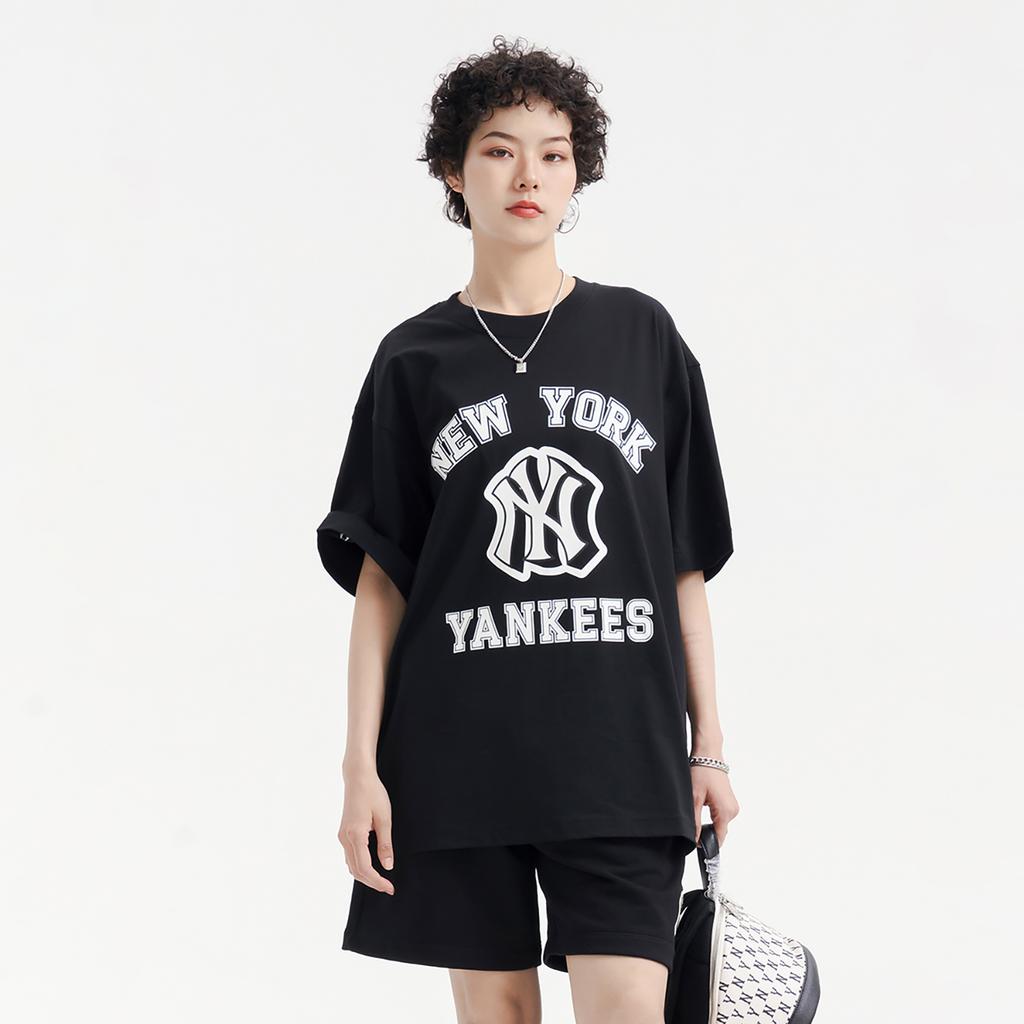 New MLB New York Yankees T Shirt Unisex Black 3ATSV0233-50BKS