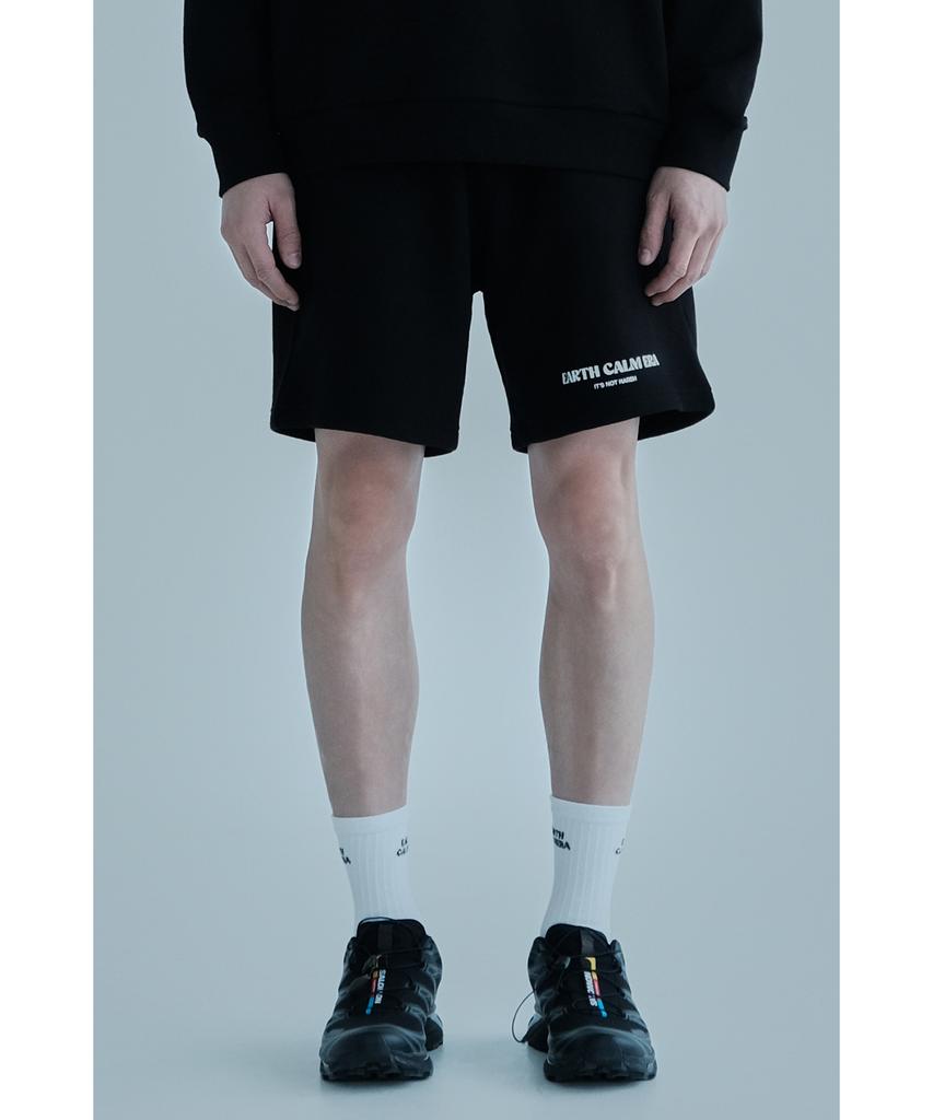 Eolseukamela Natural Daily Sweat Shorts_Black