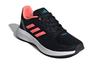 adidas Runfalcon 2.0 Comfortable Slip Resistant, Abrasion Resistant, Breathable Low Top Running Shoes Black Pink Kids' GX3537