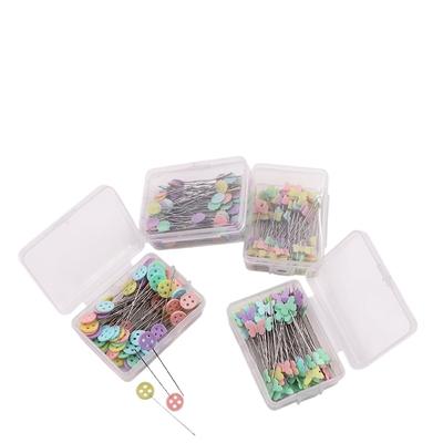 50Pcs Dressmaking Pins Embroidery Patchwork Pins Sewing Embroidery Quilting Tools Needle Sewing DIY Sewing Accessories Tools