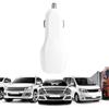 12 24V Portable 3.0 USB Fast Car Charger for Phone Camera Tablet Practical Auto AccessoryWhite