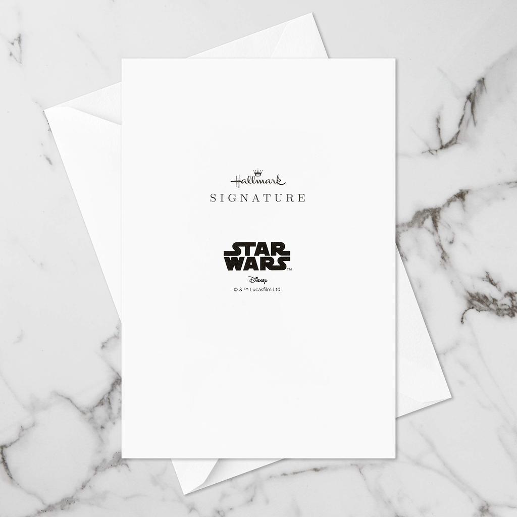 Hallmark Star Wars Doğum Günü Kartı 4 Mayıs İmza Kağıt Harikası 3D Kart Açılır (milenyum şahini)