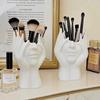 Multifunctional Storage Bucket Creative Plastic Vase Nordic Style Pen Holder  Student Supplies