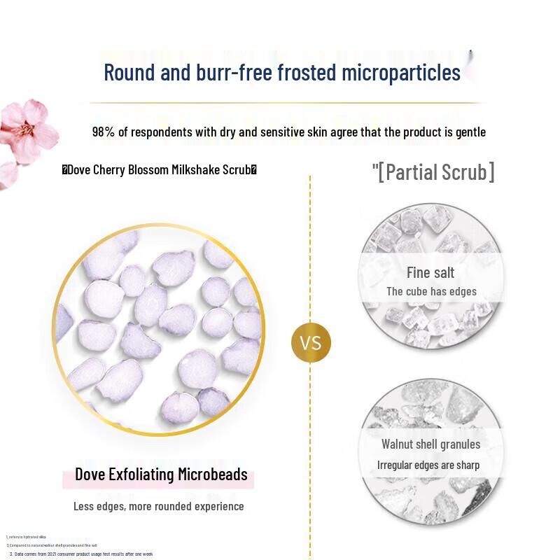 DOVE Cherry Blossom Scent Body Scrub