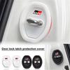 4Pcs Silicone Car Door Lock Protector Cover Case Anti-rust Dustproof for GR Sport Corolla RAV4 Yaris Styling Accessories