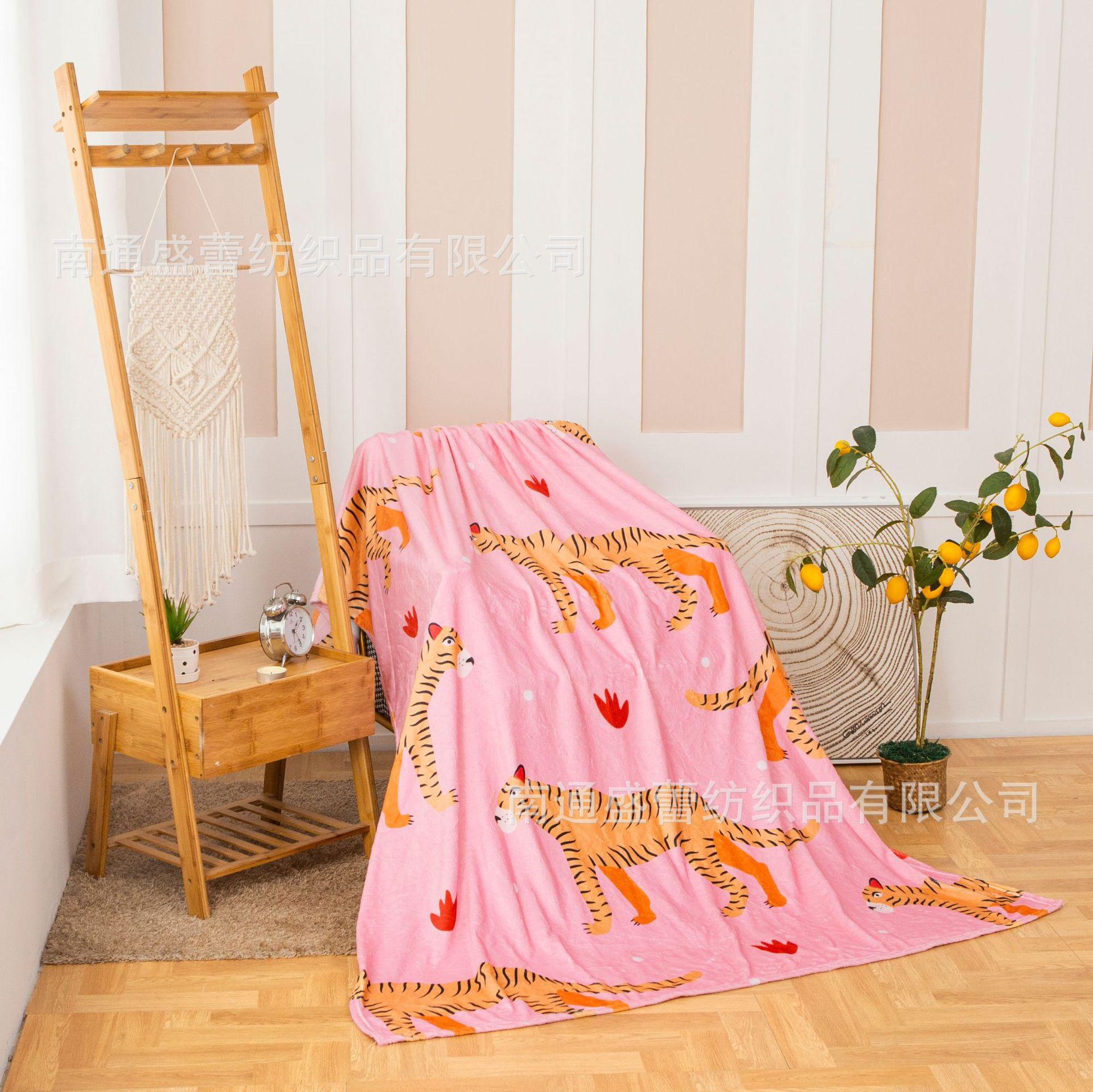 

3D Цифровая Печать Фланелевый Плед Плед для Дивана Плед Однослойный Утолщенный 130 * 150 single-sided printing