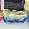 Metal Storage Basket Desktop Sundries Organizer Make Up Sorting Holder Stationerry Pocards Case Office Home Supplies