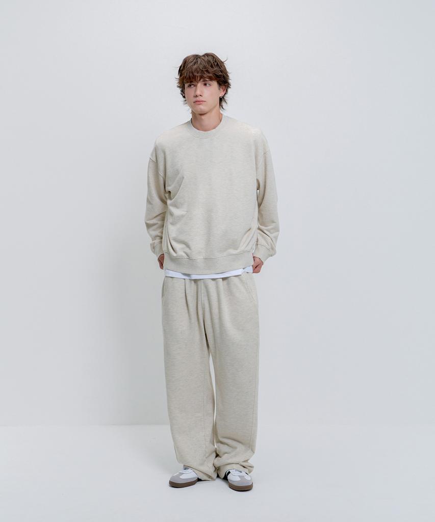 Ps Shopper Curved Washed Wide Sweatpants [Cream]