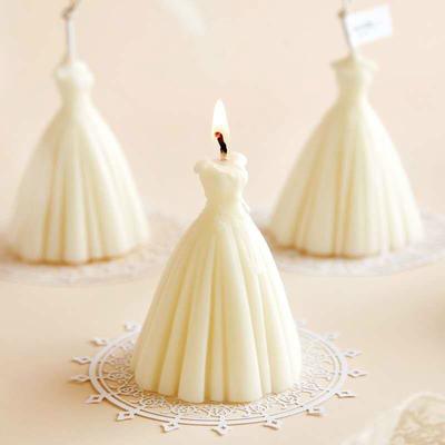 Nuova candela romantica sposa candela aromaterapia a forma di sposa festa di nozze regali in scatola accessori per foto ornamenti per le mani