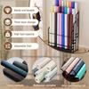 Metal Vinyl Rack 3 Tier Commercial Textile Fabric Roll Organizer Holder for Car Window Film PVC Film Tablecloth