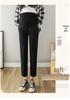 1683 Spring Maternity Straight-Leg Support Belly Nine-Point Casual Pants