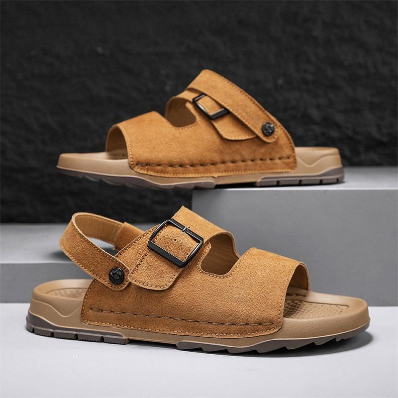 

Fashion Fashion Brand Men s Breathable and Anti Slip Sports Roman Shoes Summer New Men s Outdoor Comfortable Thick Soled Beach Shoes 46 жёлтый