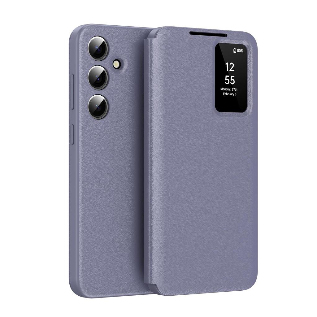 Funda Inteligente S View Flip para Samsung GALAXY S24 Ultra Cubierta tipo Cartera