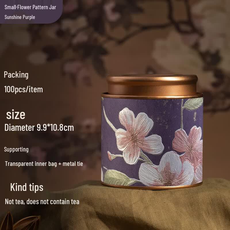 Premium Purple Clay Portable Tea Caddy