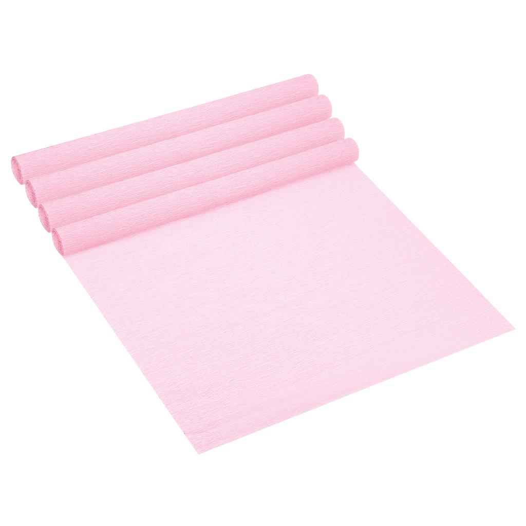 4 Rollen 250x50cm Krepppapier Girlanden Weiches Papier Girlande Blatt DIY Basteln Blumenherstellung Verpackung Party Geburtstag Hochzeit Deko