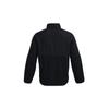 Under Armour Logo Pattern Loose-Fit Sherpa Zip-Up Jacket Men Jacket Black 1366091-001