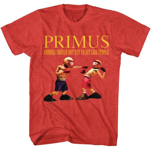 Primus Animals Red Heather T-Shirt Unisex T-Shirt L