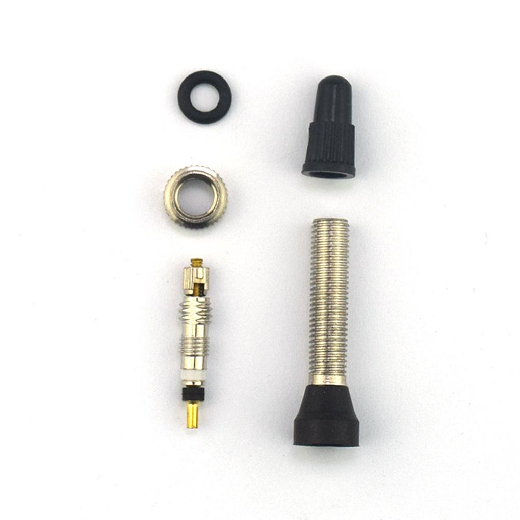 Brass Valve Stem Rustproof Waterproof Bikes Air Nozzle Wear-resistant Removable Valves Caps Cycling Accessories