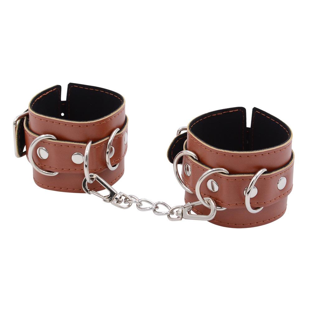 Smsexy Handcuffs Footcuff Couple Bondage and Discipline Training an Engine of Torture Sex Toy Adult Sex Product