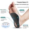 Orthotic Insoles for Flat Feet Correction and Leg Alignment