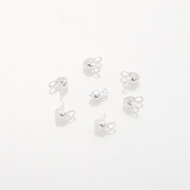 14K Gold Filled Double-Sided Snap Clasp Beaded Chain Accessory for DIY Jewelry
