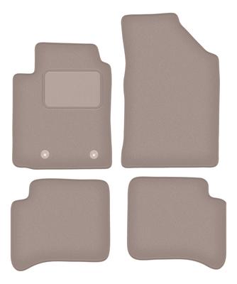 Tappetini in velluto beige per: Toyota Yaris I 5 porte (1999-2005)