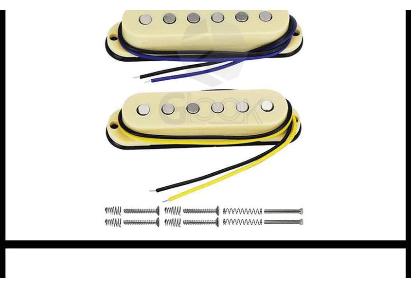 Single-Coil Pickup Electric Guitar Alnico 5 Flat-Pole Accessory