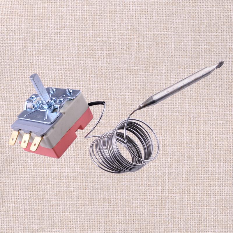 Car Truck Boat SUV Adjustable Electric Radiator Fan Thermostat 3-Pin Control Relay Wire Kit 12V Universal