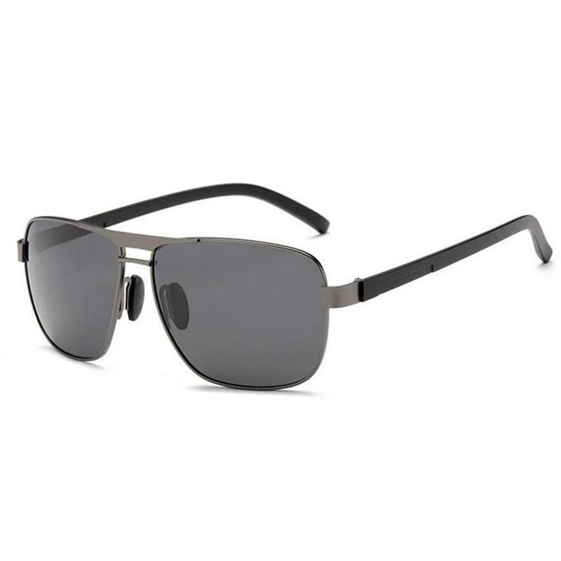 Hot New Driving Anti-Glare Myopia Sunglasses Men Metal Double Beam Short-Sight Eyeglasses 0 -0.5 -0.75 To -6.0