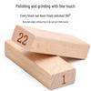 Beech Wood Number Stacking Tower Game: Children's Educational Puzzle & Parent-Child Toy