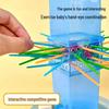 Kids' Stick Pulling Game: Balance & Beads Party Challenge for Parent-Child Interaction & Early Learning