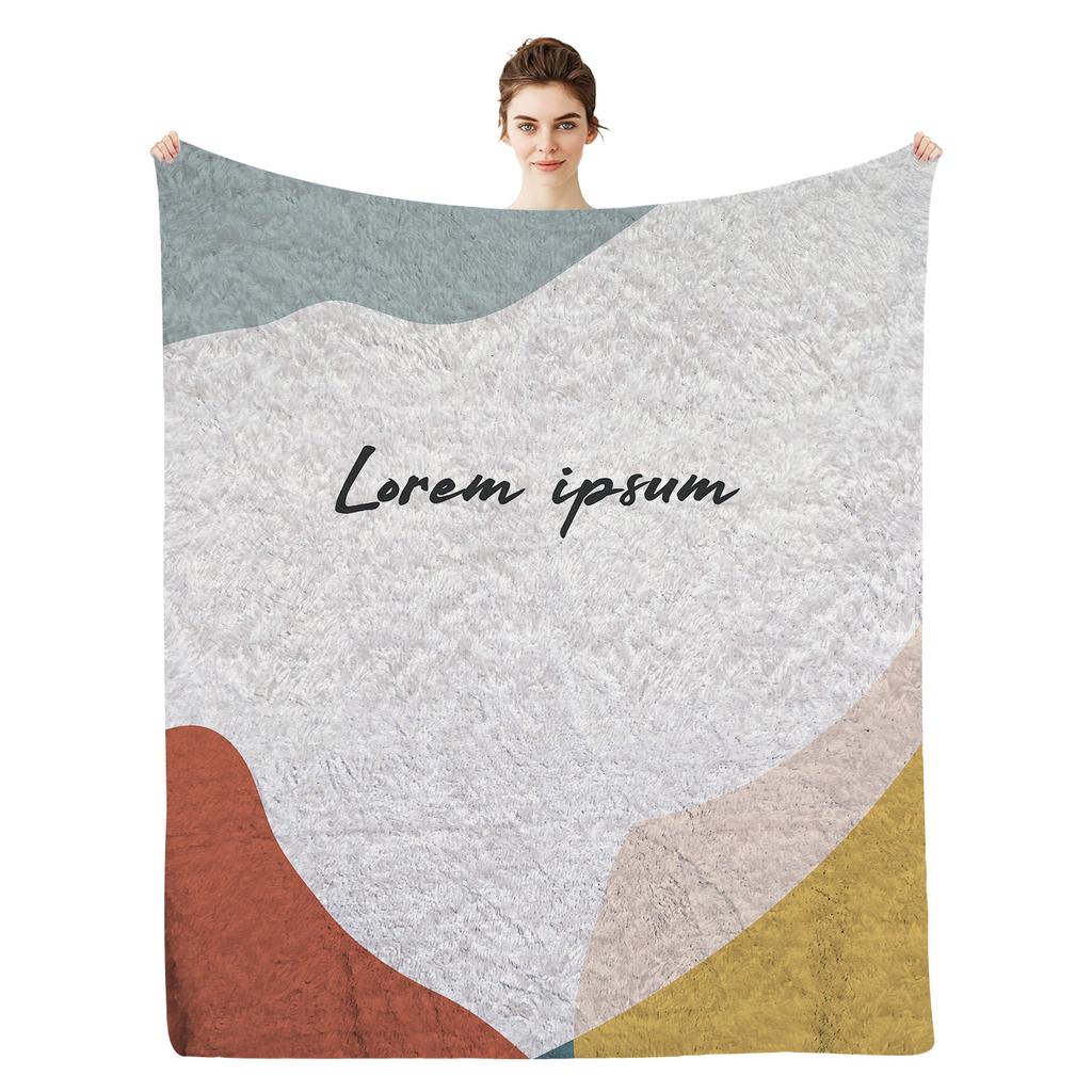 Hot Air Balloon Blanket Flannel Blanket Nap Blanket Blanket