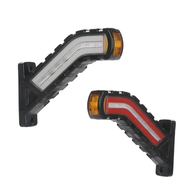 Waterproof 12V 24V Truck Trailer Lights LED Side Marker Position Lamp Lorry Tractor Clearance Lamps Parking Light 1 Pair